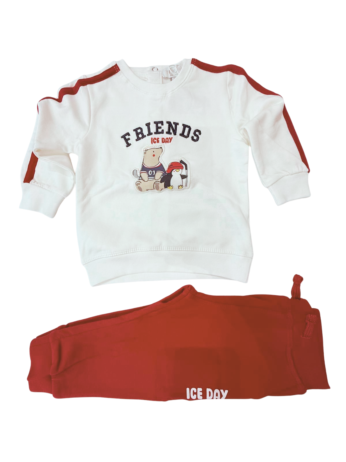 Tuta neonato due pezzi - BY4053